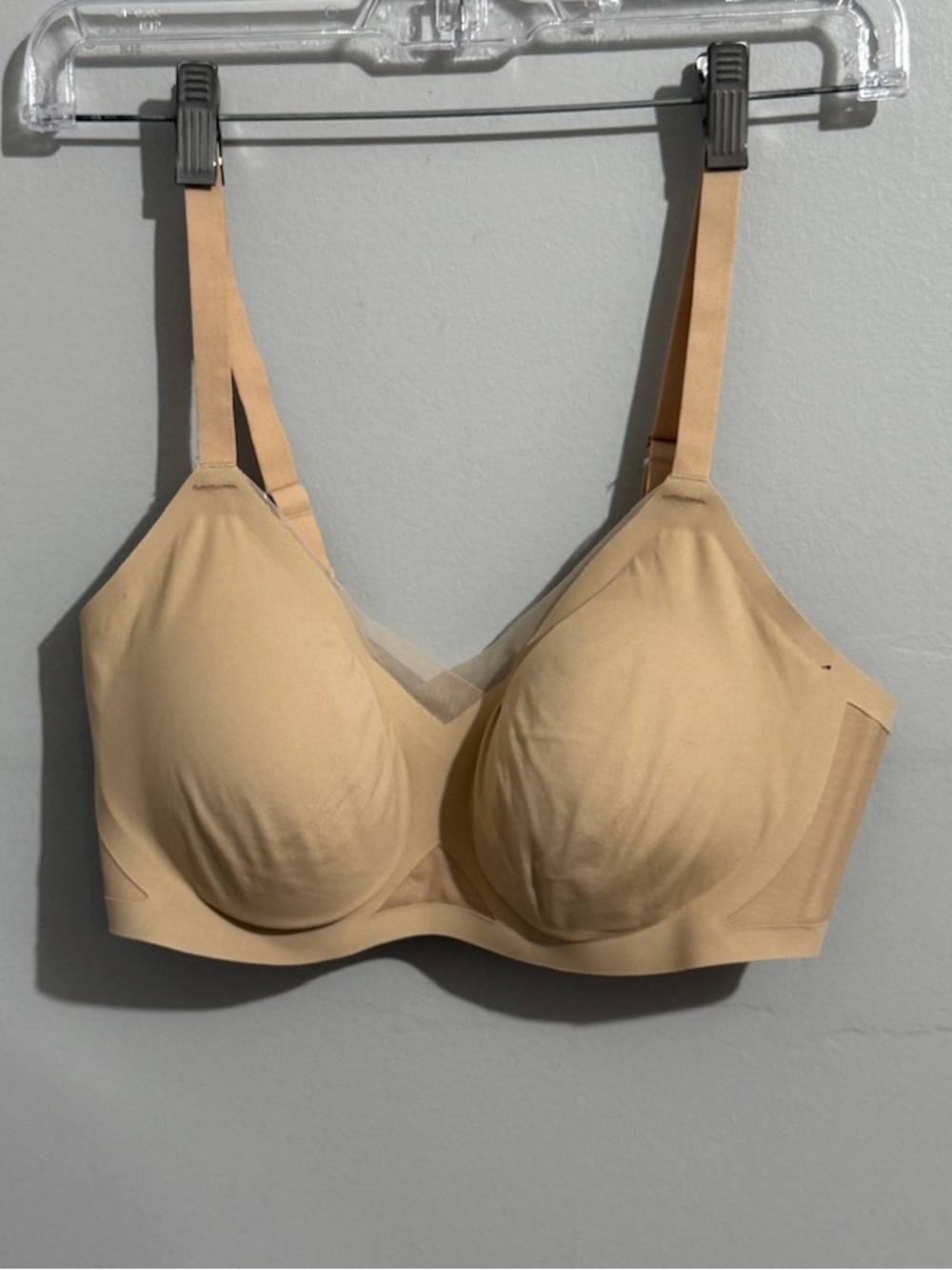 Honeylove Bra Womens Medium 36B C Crossover Wireless Smooth Bonded Support